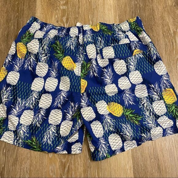 Island haze swim wear trunks Board Shorts bathing suit pineapple mens -XL - Picture 8 of 10
